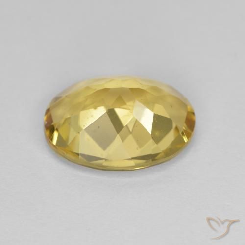 Berilo Dourado amarelo médio Natural 2.72ct, oval, VS