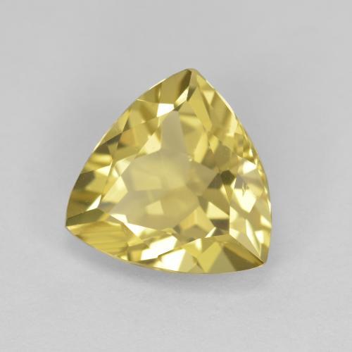Berilo dourado amarelo natural 1,91ct, trillion, VS