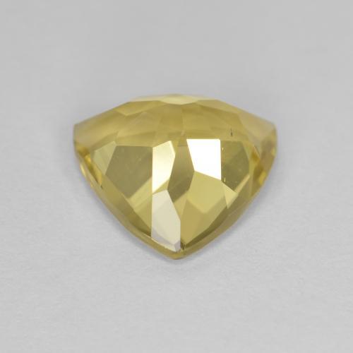 Berilo dourado amarelo natural 1,91ct, trillion, VS