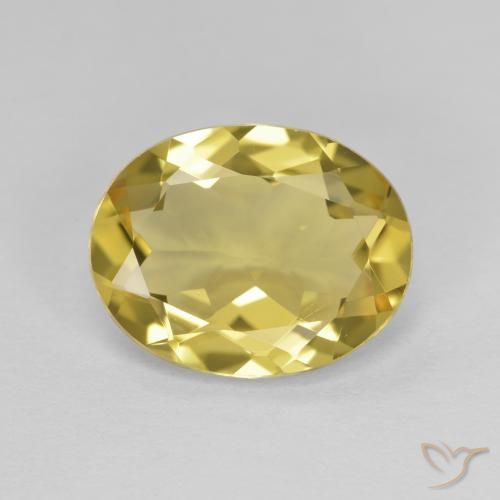 2.82ct Natural Luz Dourada Berilo Dourado, oval, VVS