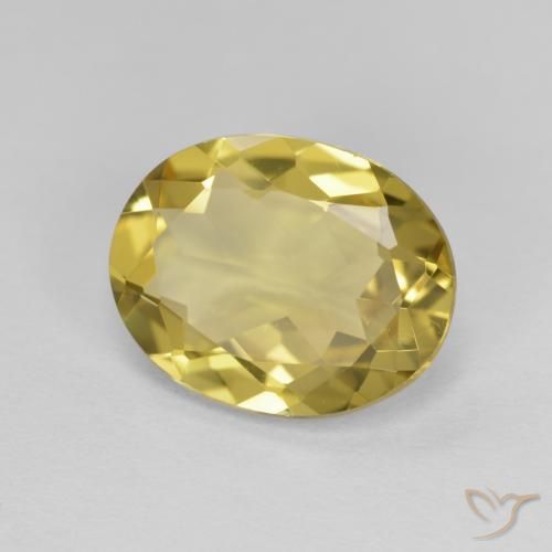 Berilo Dourado Luz Dourada Natural 2.82ct, oval, VVS