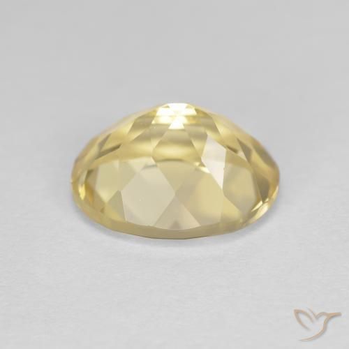 Berilo Dourado amarelo médio Natural 2.65ct, oval, VVS