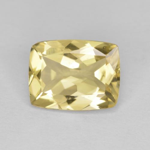 Berilo dourado dourado natural 1,81ct, almofada cortada, VVS-VS