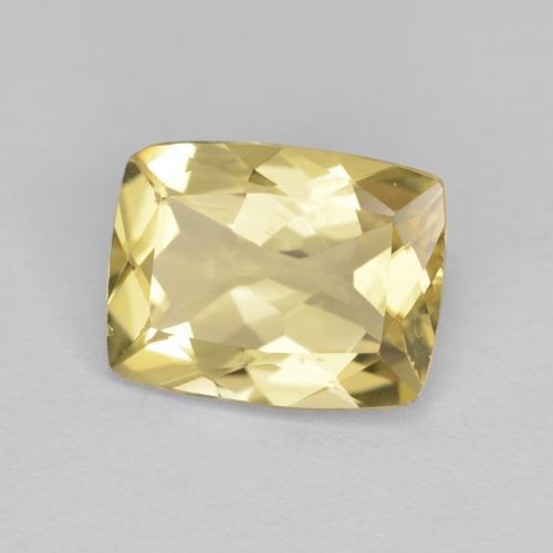 Berilo dourado dourado natural 1,81ct, almofada cortada, VVS-VS