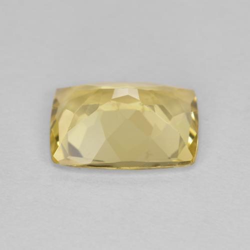 Berilo dourado dourado natural 1,81ct, almofada cortada, VVS-VS