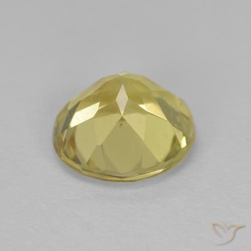 Berilo Dourado Luz amarela Natural 1.80ct, Redondo, VS