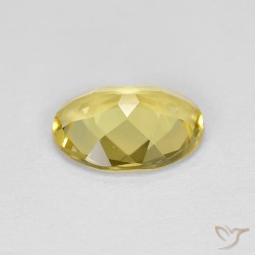 Berilo Dourado Amarelo Toscana Natural 1.38ct, oval, VS