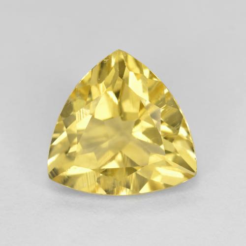 Berilo dourado amarelo natural 2,20ct, trillion, VS