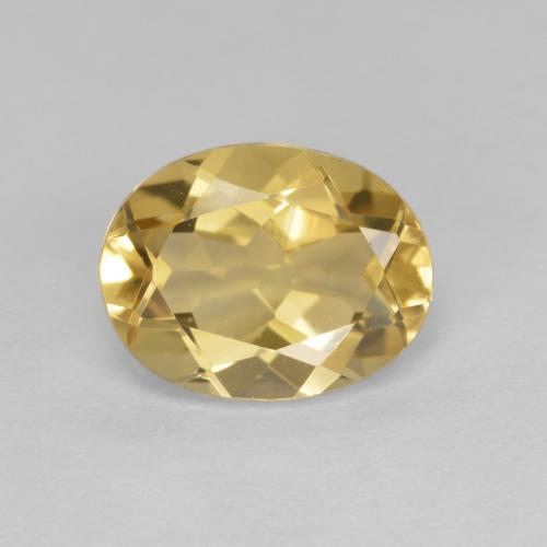 Berilo Dourado Dourado Natural 1.81ct, Corte Oval, VVS-VS