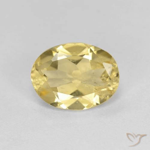 1.67ct Natural Luz Dourada Berilo Dourado, oval, VS