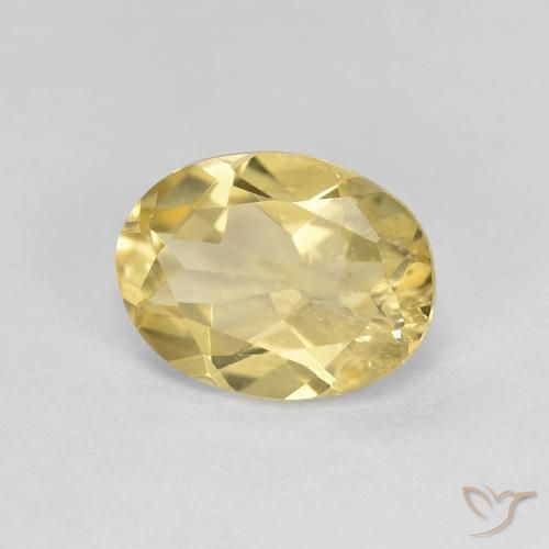 Berilo Dourado Luz Dourada Natural 1.67ct, oval, VS