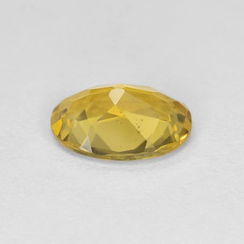 Berilo Dourado Amarelo escuro Natural 1.11ct, Corte Oval, VS