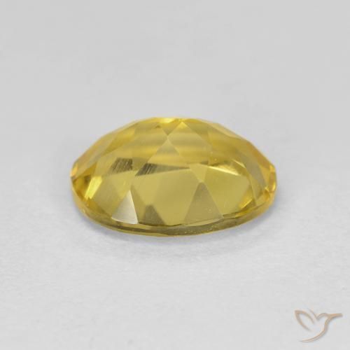 Berilo Dourado amarelo médio Natural 1.72ct, oval, VS