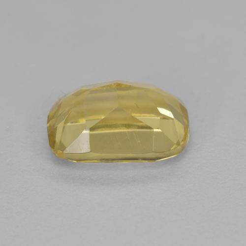 Berilo dourado dourado natural 1,28ct, almofada cortada, VVS