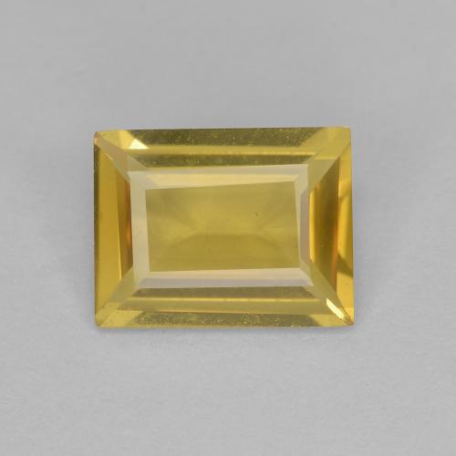 Berilo Dourado Amarelo claro mel Natural 1.18ct, baguete, VVS
