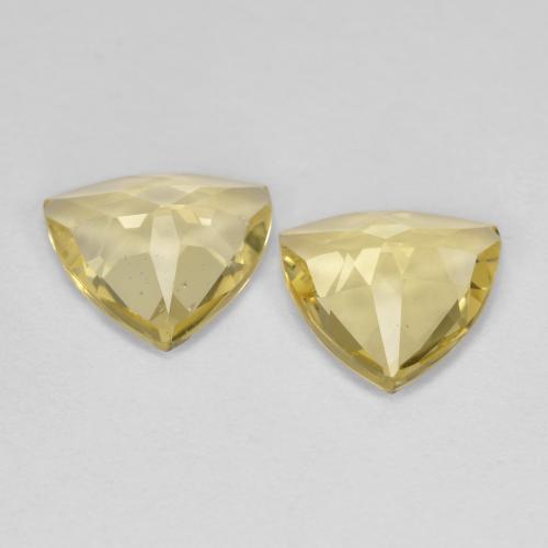 Pedras preciosas de Berilo Dourado Luz Dourada natural de 2.25 ct, Trilhão, VS