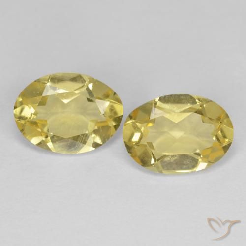 2.22ctw Natural Amarelo Dijon Berilo Dourado, oval, VS