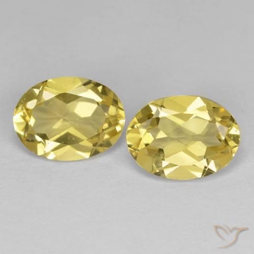 2.43ctw Natural Amarelo Toscana Berilo Dourado, oval, VS