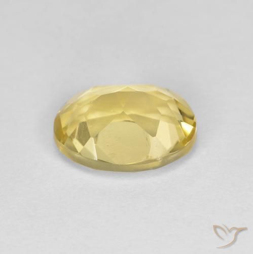 Berilo Dourado Luz Dourada Natural 1.23ct, oval, VS