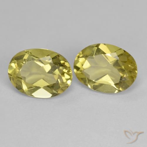 Pedras preciosas de Berilo Dourado Amarelo Dourado Claro natural de 2.39 ct, oval, VS