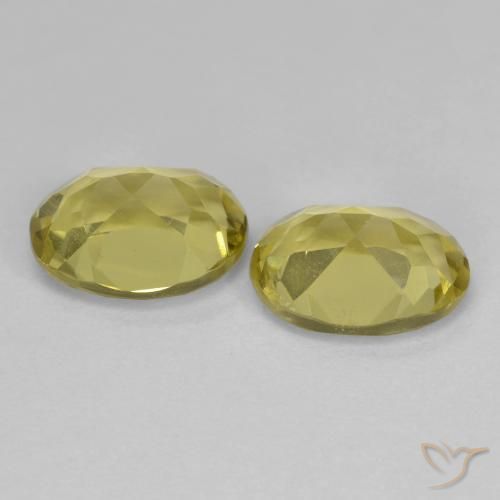 Pedras preciosas de Berilo Dourado Amarelo Dourado Claro natural de 2.39 ct, oval, VS