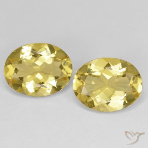 Berilo Dourado Corte Oval de 4,49 quilates, 10,3 x 8,1 mm de Madagascar, Photo A