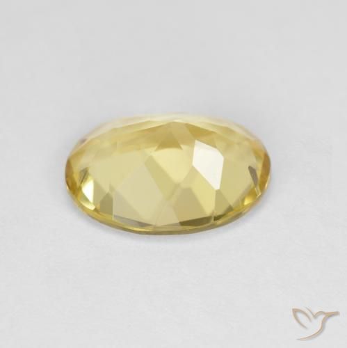 Berilo Dourado Amarelo Toscana Natural 2.02ct, Corte Oval, VVS