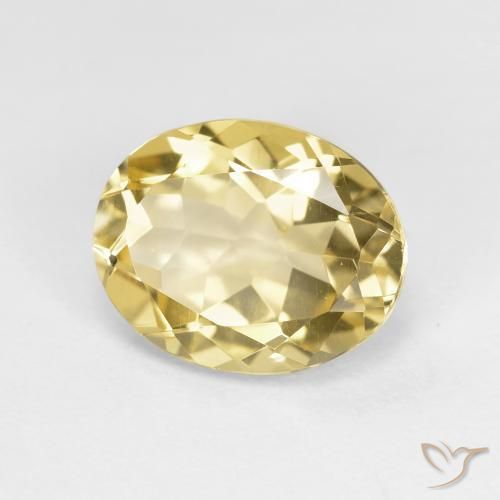 Berilo Dourado Amarelo Dourado Claro Natural 2.51ct, oval, VVS