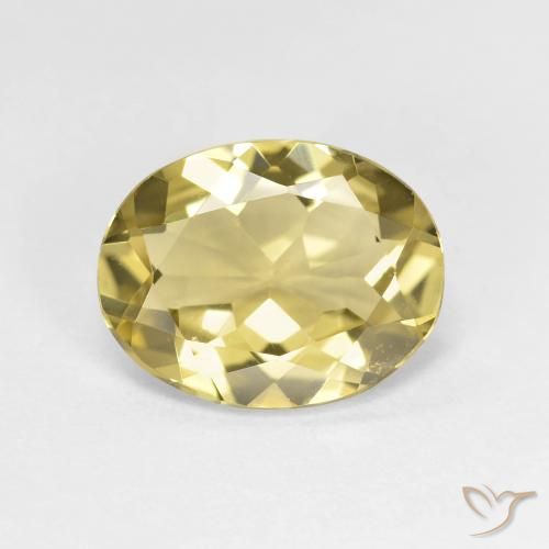 1.91ct Natural Amarelo Toscana Berilo Dourado, oval, VVS