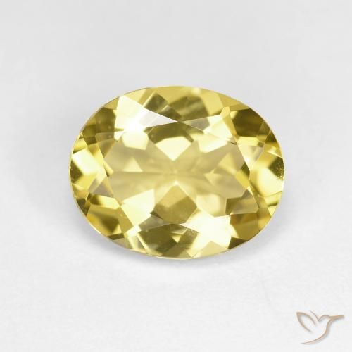 2.19ct Natural Amarelo Toscana Berilo Dourado, oval, VVS-VS