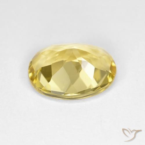 Berilo Dourado Amarelo Toscana Natural 2.19ct, oval, VVS-VS