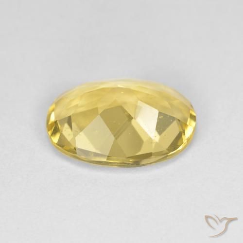 Berilo Dourado Luz amarela Natural 2.00ct, oval, VVS-VS