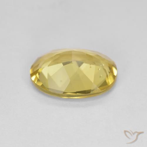 Berilo Dourado amarelo médio Natural 2.18ct, oval, VS