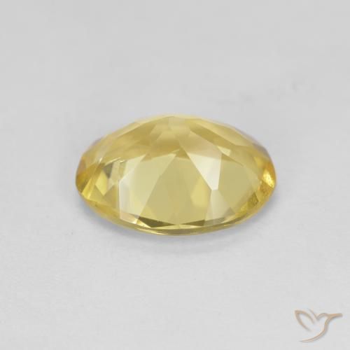 Berilo Dourado Luz amarela Natural 2.08ct, oval, VVS-VS