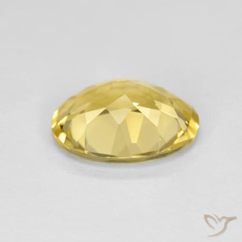 Berilo Dourado Amarelo Dourado Claro Natural 2.04ct, oval, VVS-VS