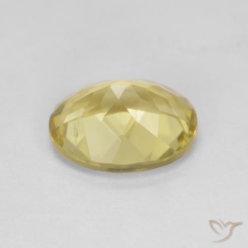 Berilo Dourado Amarelo escuro Natural 2.65ct, oval, VVS-VS