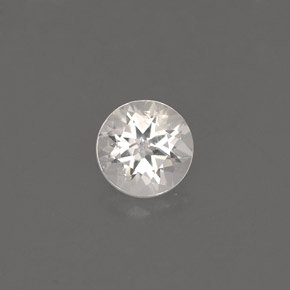 Goshenite Branco Natural 0.42ct, Corte Redondo, VS
