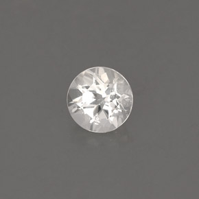 Goshenite Branco Natural 0.42ct, Corte Redondo, VS