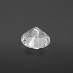 Goshenita branco natural 3,11ct, corte redondo, VS