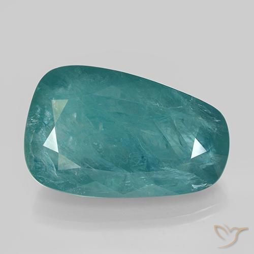 27.85ct Natural Verde-azulado escuro Grandidierita, Chique, SI