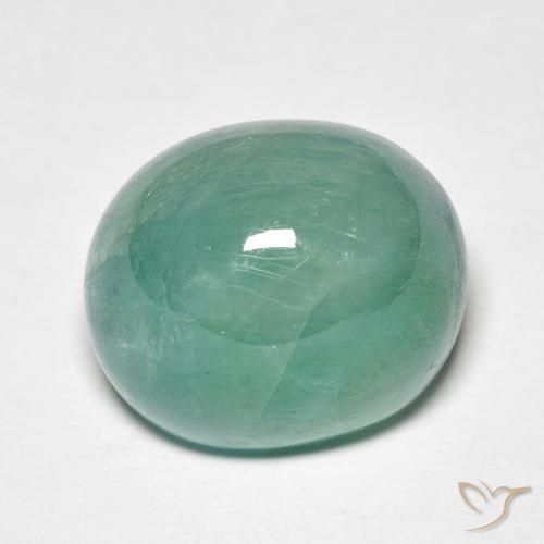 11.06ct Natural Medium Dark Green-Blue Grandidierita, oval, Translúcido