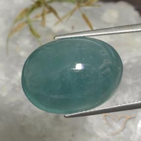 Grandidierita Azul-esverdeado Natural 22.47ct, oval, Translúcido