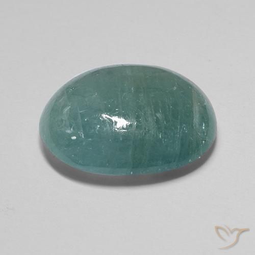 Grandidierita Turquesa Natural 11.77ct, oval, Translúcido