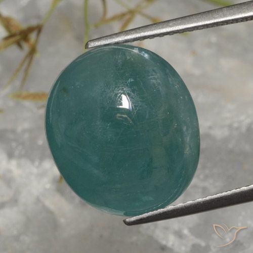 11.72ct Natural Turquesa Profundo Grandidierita, oval, Translúcido