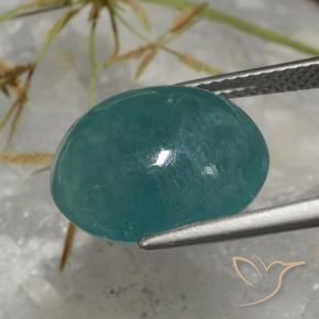 Grandidierita Turquesa Profundo Natural 11.72ct, oval, Translúcido