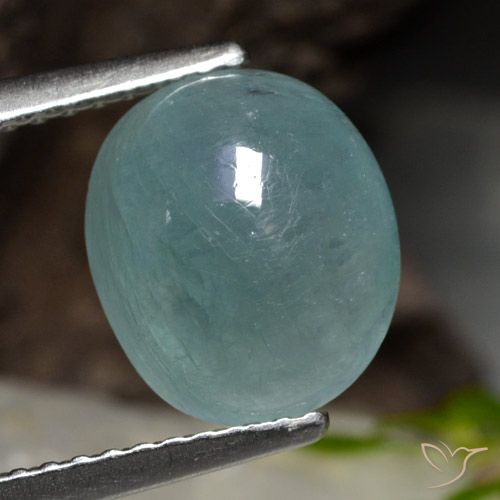 3.31ct Natural tom azul-petróleo Grandidierita, oval, Translúcido