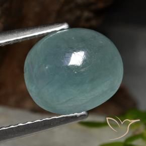 Grandidierita tom azul-petróleo Natural 3.31ct, oval, Translúcido
