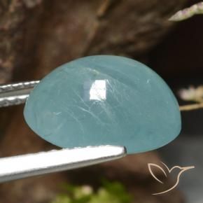 Grandidierita Azul claro verde Natural 4.58ct, oval, Translúcido
