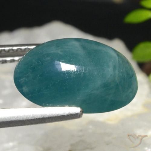 Grandidierita Azul verde Natural 5.05ct, oval, Translúcido