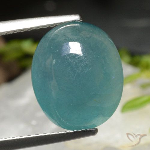 5.96ct Natural Verde Azul Profundo Grandidierita, oval, Translúcido